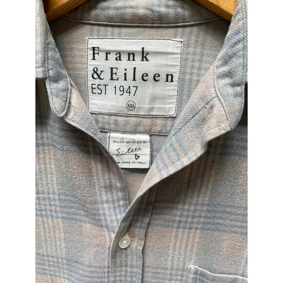 Frank & Eileen Plaid Cotton Button Up Shirts Size XXS - Picture 10 of 14